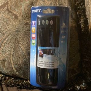 Coby stereo speaker